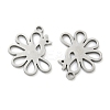 201 Stainless Steel Pendants STAS-F337-08P-2