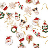 DIY Christmas Earring Making Kits DIY-TA0002-86-4