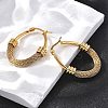 201 Stainless Steel Hoop Earrings LS-EJEW-Q026-15G-B-5