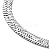 Non-Tarnish 304 Stainless Steel Herringbone Chain Necklaces LS-NJEW-P282-02P-3