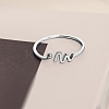 925 Sterling Silver Cuff Rings for Women RJEW-U046-05P-1