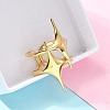 304 Stainless Steel Open Cuff Ring for Women LS-RJEW-B109-05G-02-2