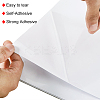Transparent Waterproof PVC Film Adhesive Printing Paper for Inkjet Printers AJEW-BC0005-35-2