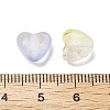 Frosted Transparent Acrylic Beads OACR-F013-01-3