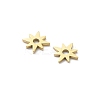 304 Stainless Steel Charms STAS-M111-01G-2