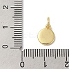 Real 18K Gold Plated Brass Enamel Charms KK-L216-001G-I-4