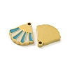 316 Surgical Stainless Steel Enamel Charms STAS-M073-21A-02G-2