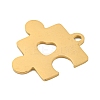 Ion Plating(IP) 304 Stainless Steel Pendants STAS-B056-19G-2