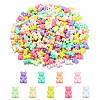 360Pcs 9 Colors Opaque Acrylic Beads SACR-CJ0001-19-3