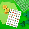 CRASPIRE 4 Sheets 4 Styles PVC Plastic Stamps DIY-CP0007-49A-5