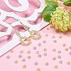 2 Colors Plating Transparent Acrylic Beads TACR-CA0001-03-4