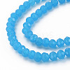 Glass Beads Strands EGLA-A034-J6mm-D09-3