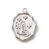 Brass Micro Pave Cubic Zirconia Pendants LS-KK-Q035-16C-P-1
