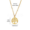 Brass Tree of Life Pendant Necklaces for Women WGFA3A6-03-1