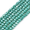 Electroplate Glass Beads Strands LS-EGLA-A044-P2mm-B31-1