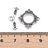Jewelry Clasps STER-T007-75AS-4