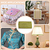 Metallic Polyester Braided Lace Trim OCOR-WH0108-20B-5