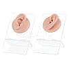 2Pcs Soft Silicone Ear Displays Mould for Earring Display ODIS-NB0001-39-1