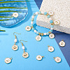 20Pcs 10 Styles Ocean Theme Brass Enamel Pendants KK-TA0002-04-7