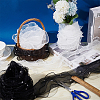 2Pcs 2 Colors Three Layer Organza Lace Trim Fabric DIY-PH0021-43-5