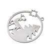 Christmas 201 Stainless Steel Pendants STAS-C156-01U-P-2