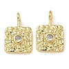Rack Plating Brass Cubic Zirconia Pendants X-KK-K392-05G-1