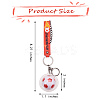 Soccer Keychain Cool Soccer Ball Keychain with Inspirational Quotes Mini Soccer Balls Team Sports Football Keychains for Boys Soccer Party Favors Toys Decorations JX297D-2