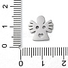 Non-Tarnish 304 Stainless Steel Laser Cut Cabochons STAS-N104-10P-3