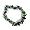 Natural Ruby in Zoisite Stretch Bracelets PW-WG56138-26-1