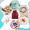 24Pcs Burlap Packing Pouches Drawstring Bags ABAG-BBC0001-07D-5