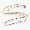 304 Stainless Steel Chain Necklaces STAS-P164-26G-1