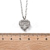 304 Stainless Steel Necklaces for Women NJEW-R015-03P-5