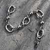 Tarnish Resistant 304 Stainless Steel Chain Bracelets BJEW-L661-09P-2