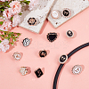 12Pcs Resin Enamel Stethoscope Pendant Decorations HJEW-OC00217-4