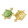304 Stainless Steel Enamel Big Pendants STAS-L299-24G-04-2