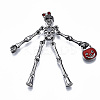 Alloy Enamel Big Pendants ENAM-Q443-017-RS-3