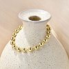 Rack Plating Brass Ball Chain Bracelets for Women X-BJEW-G676-01C-G-3