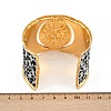 304 Stainless Steel Cuff Bangles for Women LS-BJEW-K285-01B-G-5