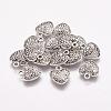 Tibetan Style Alloy Heart Charms X-TIBEP-Q043-180-RS-1