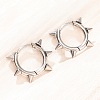 201 Stainless Steel Hoop Earrings for Women SA-CBA8B85-15P-1