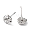 Non-Tarnish 304 Stainless Steel Stud Earrings LS-EJEW-Q788-07P-1