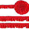 10M Polyester Ruffled Trimming OCOR-GF0004-57C-1