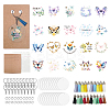 DIY Keychain Making Kits DIY-GO0002-53C-1