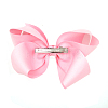 Grosgrain Bowknot Alligator Hair Clips OHAR-Q096-M-3