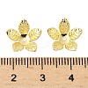 Brass Bead Caps KK-V015-34G-01-2