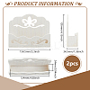 Wood Name Card Holder ODIS-WH0038-114A-2