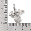 Brass European Dangle Pendants KK-D431-079A-P-3