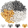 120Pcs 4 Colors Tibetan Style Alloy Beads FIND-SC0017-92B-1