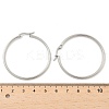 Tarnish Resistant 304 Stainless Steel Big Hoop Earrings LS-EJEW-F105-06P-4