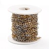 Two Tone 304 Stainless Steel Rolo Chains CHS-B001-03-A-2